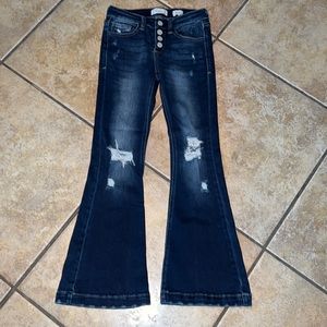Kancan Mid Rise Flare Jeans Size 12